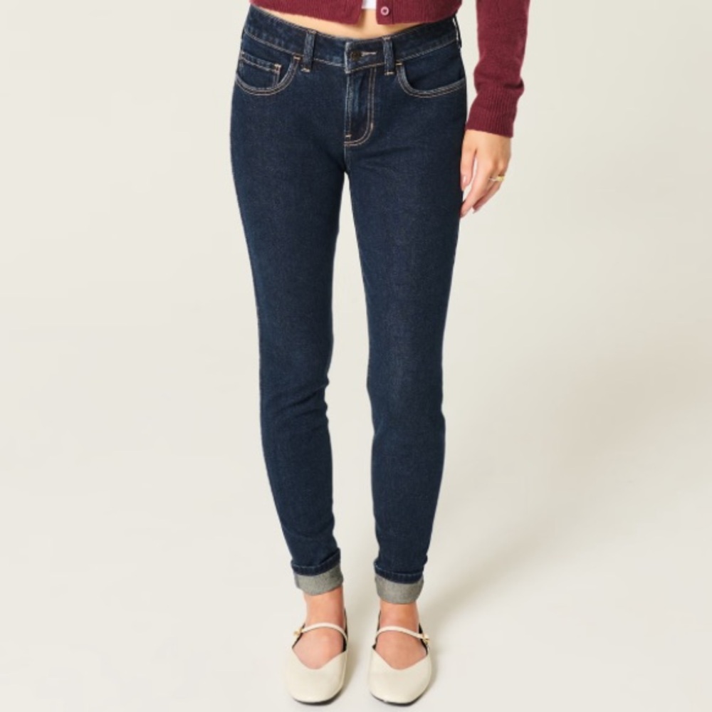 Hollister Dark Rinse Skinny Jeans